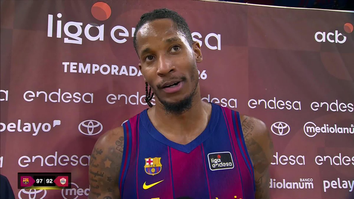 🎙️ Will Clyburn: "Todos sabíamos que Kevin Punter no iba a jugar y todos teníamos que dar un paso adelante de alguna manera en anotación". 📺 DAZN España | #LigaEndesa | Barça Basket