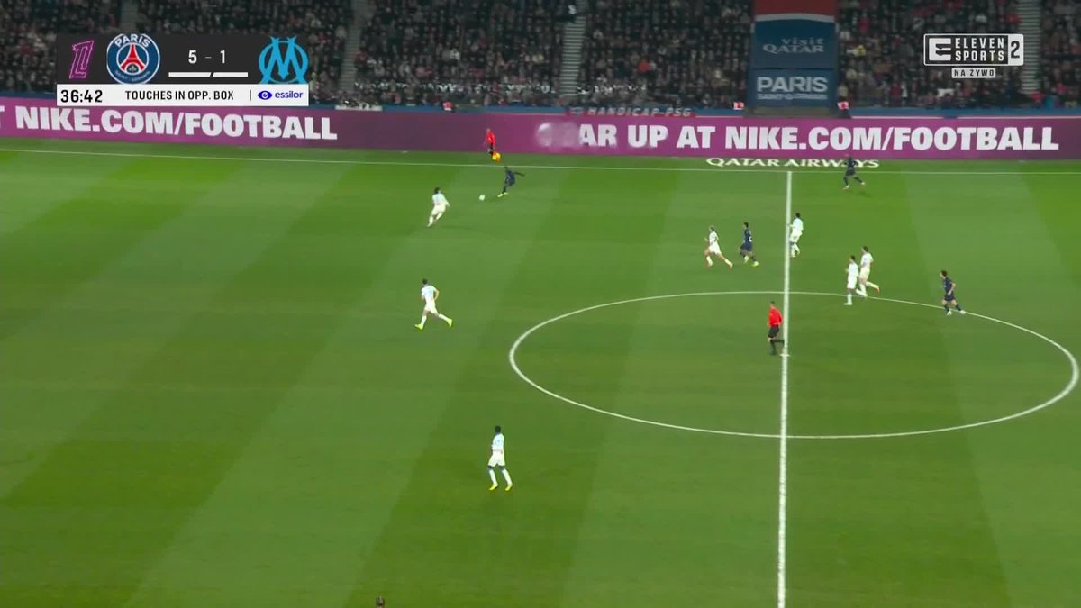 𝐃𝐑𝐔𝐆𝐈 𝐆𝐎𝐋 𝐃𝐄𝐌𝐁𝐄𝐋𝐄 ⚽🔥 Zawodnicy Ol. Marsylia nie mają dziś odpowiedzi na Ousmane’a Dembélé - PSG prowadzi w Le Classique już 2:0 💥🔵🔴 #modanafrancję