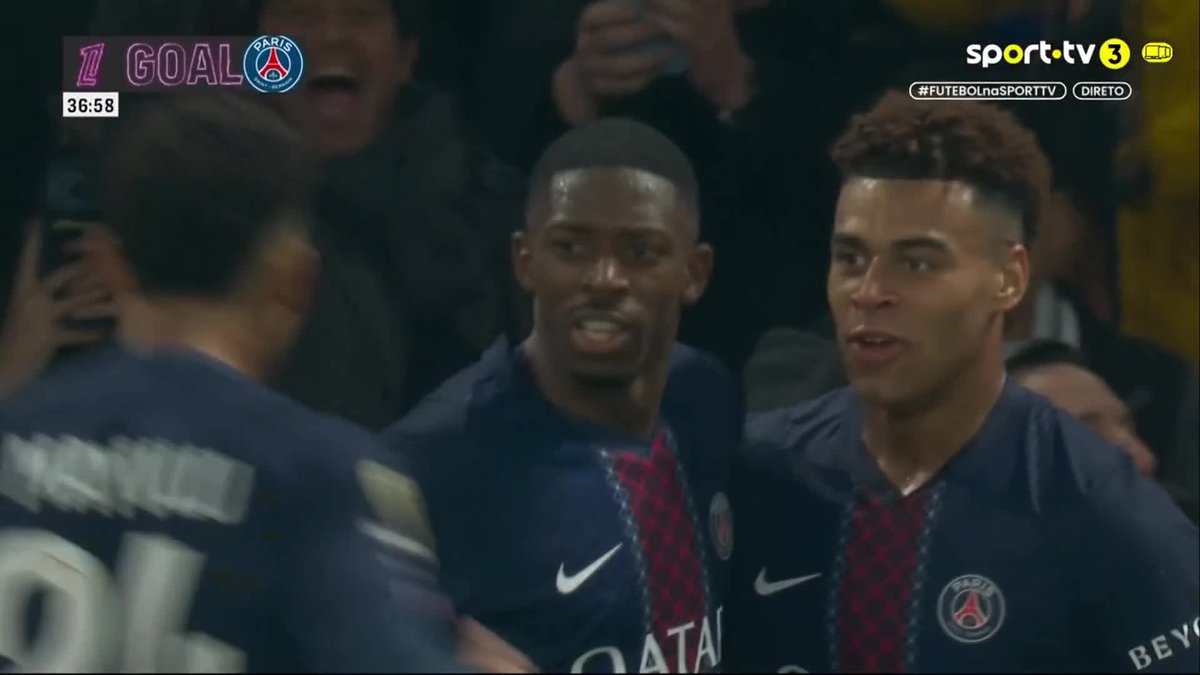 Ousmane Dembélé faz parecer fácil 😍 #sporttvportugal #Ligue1 #PSG #Marselha
