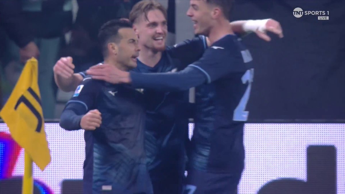 Lazio take the lead in Turin and it's Pedro rolling back the years with it 💥 📺 TNT Sports &amp; discovery+ UK