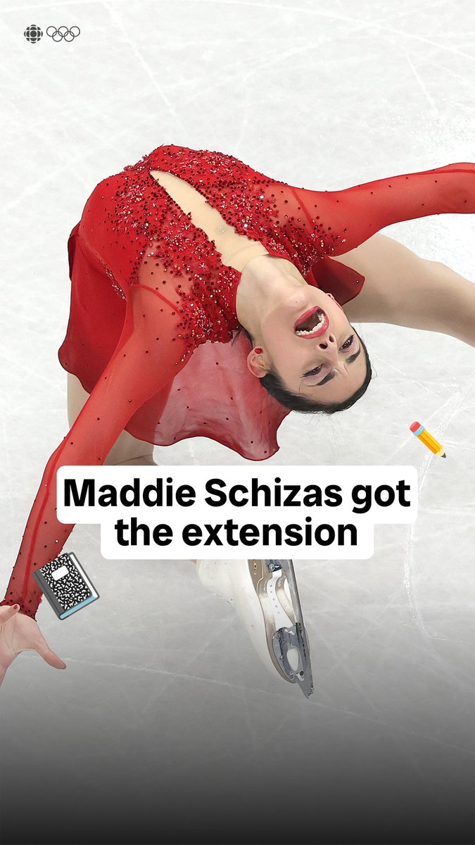 Guys we did it🥹 Maddie Schizas got her extension from her professor!!