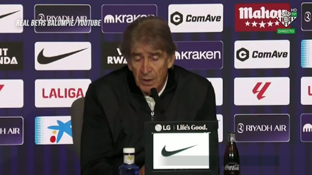 "FIDALGO PIERDE POCOS BALONES" 🎙️ "AGRADECER A MANUEL (Pellegrini)" 🎙️ Álvaro Fidalgo y su D.T. hablaron tras la victoria del Betis contra Atletico en #LaLiga. #CuadroTitular