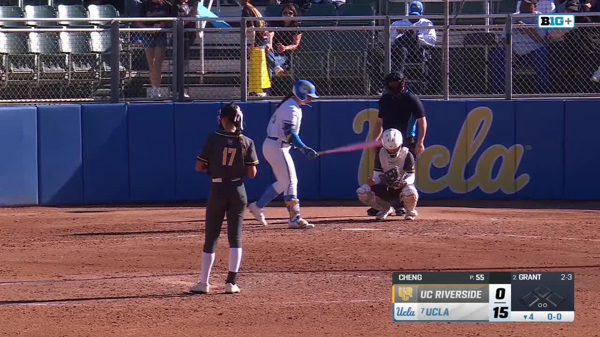 3 🌟 MICHELIN CHEF! MEGAN GRANT TIES THE PROGRAM RECORD FOR MOST HOMERS IN A SINGLE GAME! 📺: B1G+ #GoBruins | Megan Grant