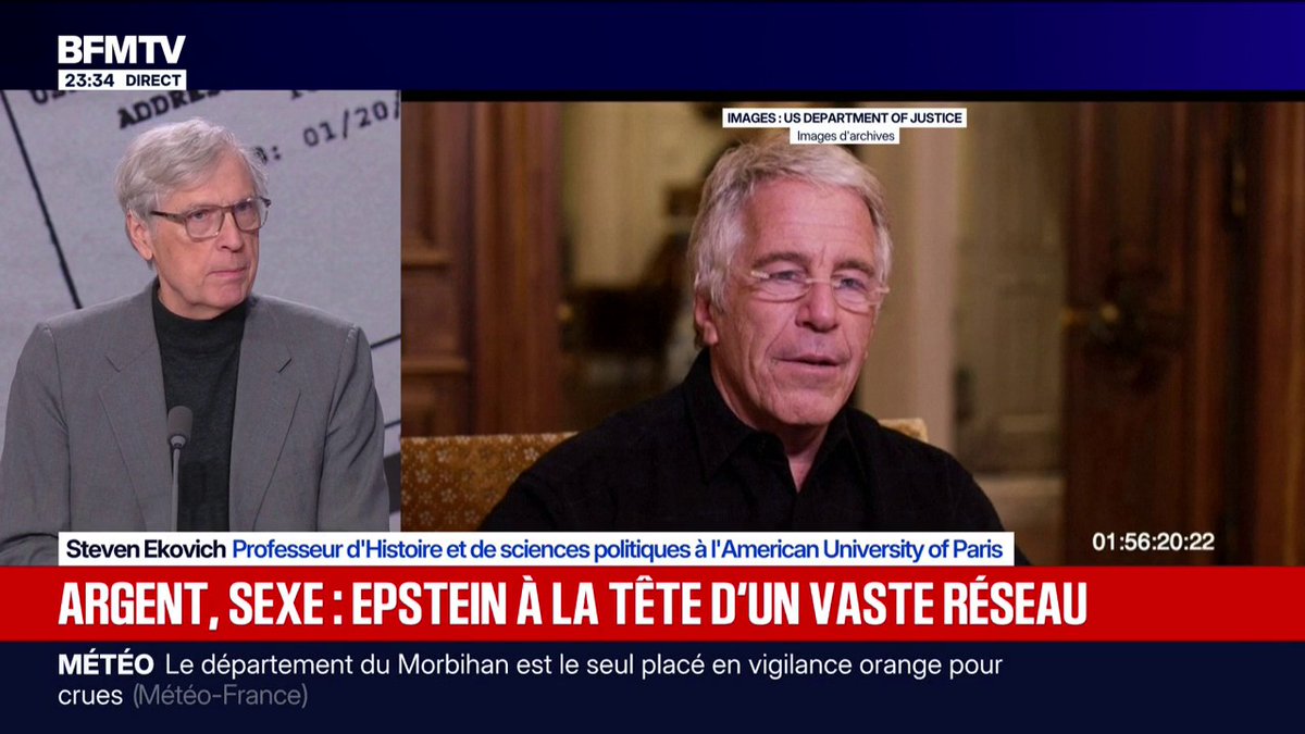 Affaire Epstein: pour Steven Ekovich, professeur d'Histoire et de sciences politiques à l'American University of Paris, c'est clairement "la crise la plus grave dans la carrière politique de Donald Trump"