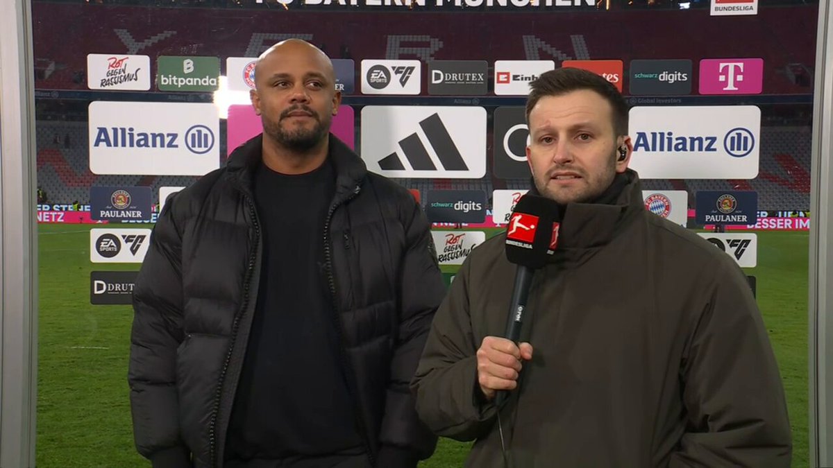 Vincent Kompany on today's game, Luis Díaz and on scoring many goals just before half time this season 🎥 Archie Rhind-Tutt, ESPN FC