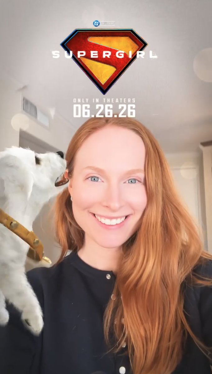 The pup playdate of your dreams. Check out our new Krypto Snapchat lens and don’t miss #Supergirl - only in theaters June 26.