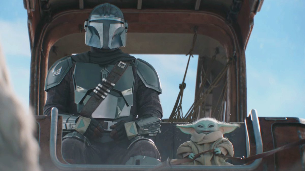 The Mandalorian &amp; Grogu ride in a Tauntaun in their Big Game spot, narrated by the one and only Sam Elliott