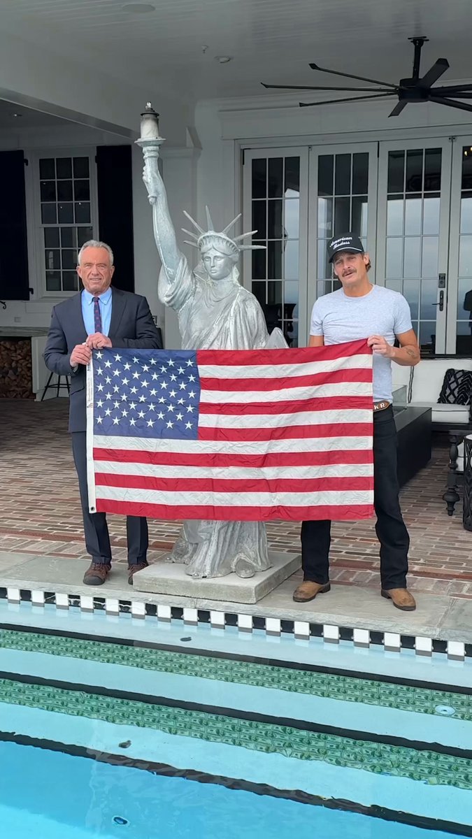 Excited to watch KidRock in the All-American Super Bowl Halftime show! MAHA 🤝 Kid Rock