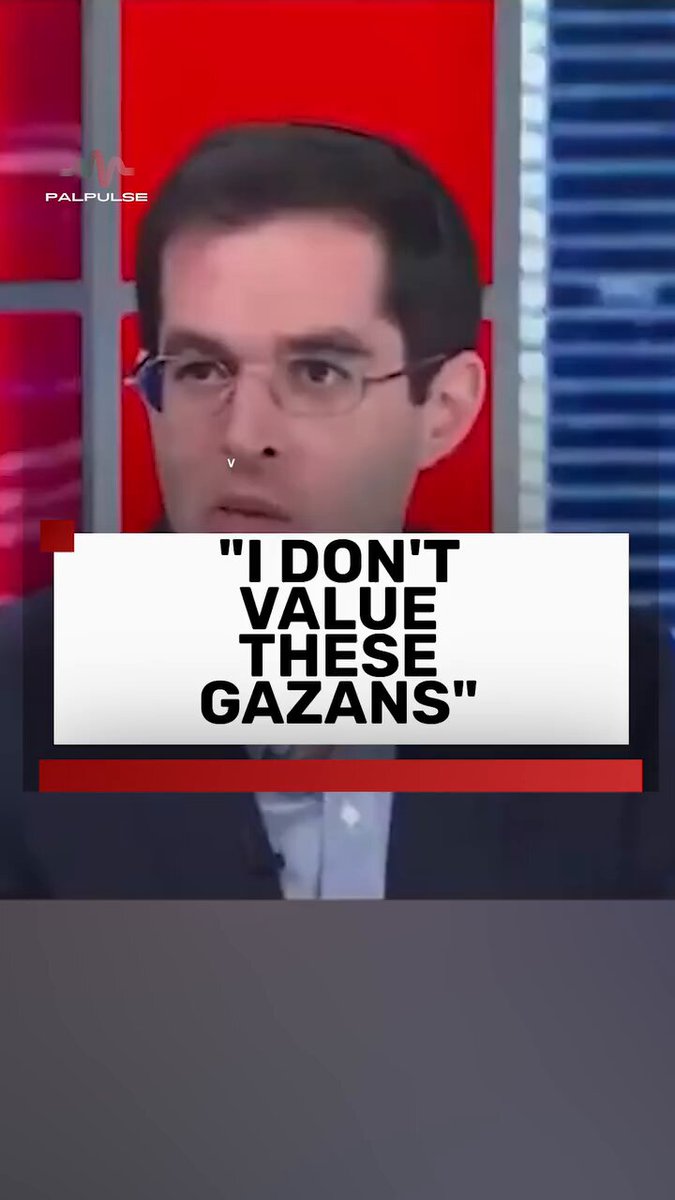 Watch This Monster Speak and Try Not to Get Mad 🇮🇱 Israeli Television Commentator Yaki Adamker: "I don't value these Gazans. I don't think there's anyone in the State of Israel who should feel sorry for the Gazans. Not the elderly, not the young, not the children."
