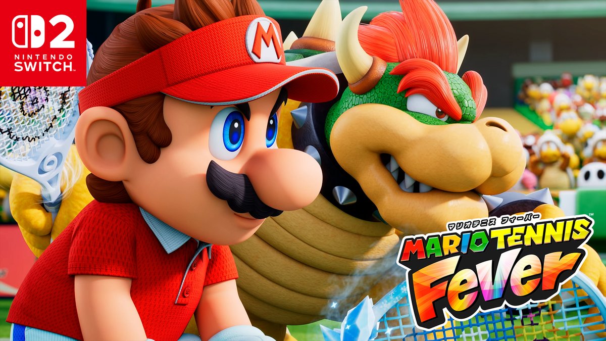 [任天堂HP]Nintendo Switch 2 ソフト『マリオテニス フィーバー』の「オープニングムービー」を公開しました。 #マリオテニスフィーバー #NintendoSwitch2