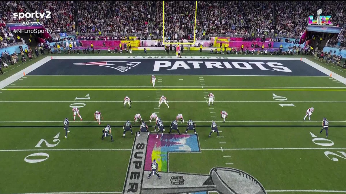 O PRIMEIRO TOUCHDOWN DO SUPER BOWL LX É DO SEATTLE SEAHAWKS!!! 😱😱 📺: #SuperBowlLX - ESPN Brasil, sportv, GETV e NFL Game Pass