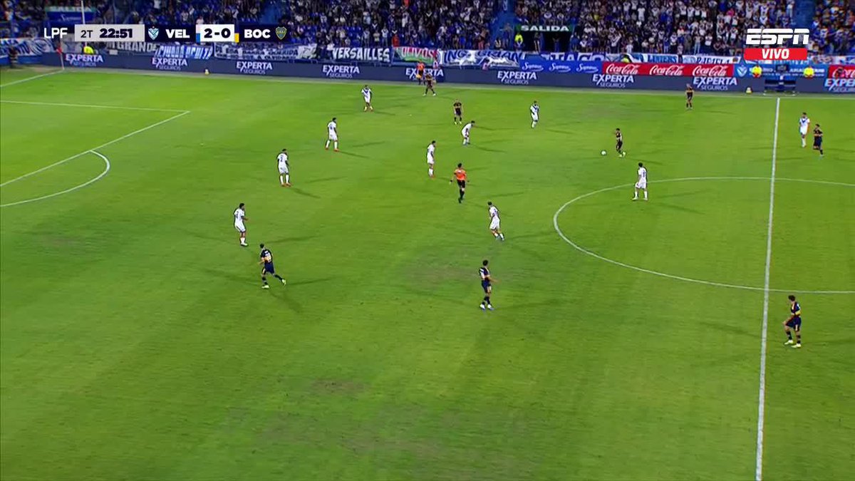 ¡BAEZA Y VALDÉS HILVANARON EL PRIMERO DEL FORTÍN! Los chilenos participaron en la jugada que terminó en el 1-0 de Vélez sobre Boca. La asistencia fue de Diego Valdés. ▶️ Mira nuestros partidos del 🇦🇷 #TorneoApertura en el Plan Premium de #DisneyPlus