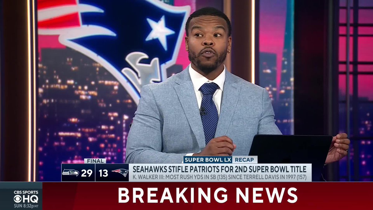 "Kenneth Walker was the heartbeat of this Seattle offense the entire game." - Damien Harris