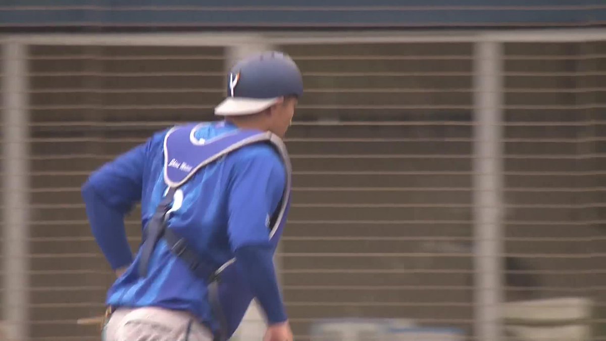 変化球でも関係なし 松尾汐恩、見事な盗塁阻止 正捕手獲りへまずは強肩でアピール 🌸DeNA春季キャンプ #baystars #だったらDAZN