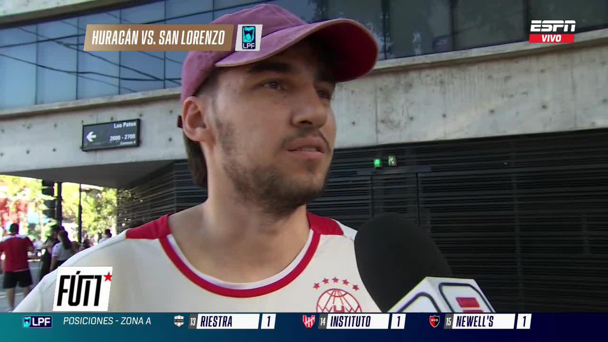"LOS TENEMOS DE NIETOS." Estos hinchas de San Lorenzo se infiltraron en el Ducó para ver el clásico ante Huracán. 📺 #ESPNFútbol1 | #DisneyPlus Plan Premium