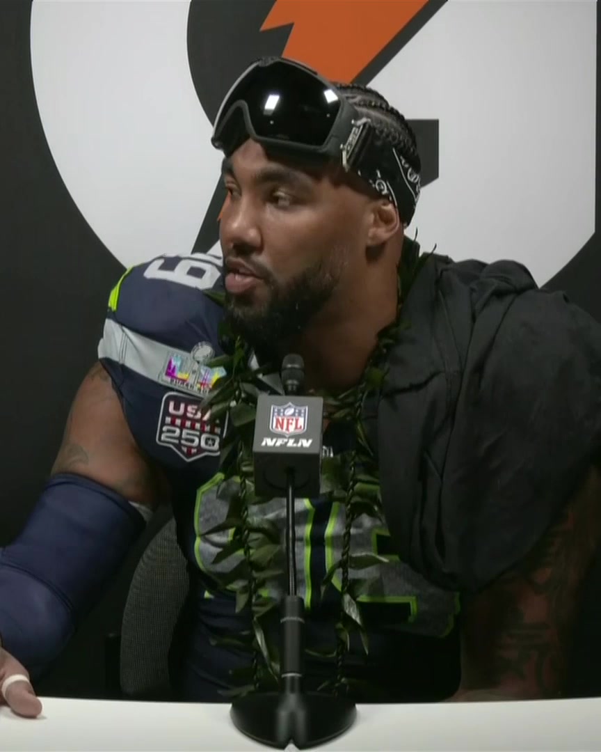 Former Giant Leonard Williams says the Seahawks were aiming for a Super Bowl shutout and the defense was "honestly mad" that New England put points on the board