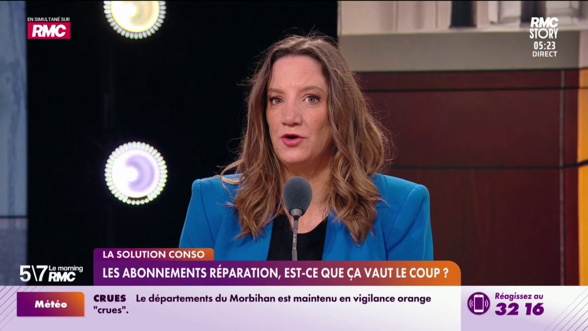 🔴 Hervé, un auditeur, a acheté un lave-linge chez Boulanger, et on lui a proposé un abonnement au “club infinity”, c’est-à-dire payer tous les mois pour ne rien avoir à débourser quand son appareil tombera en panne. #LeMorningRMC