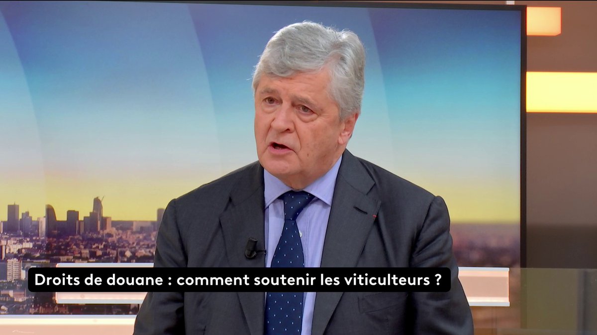 🔴 🗣 "La France est le 5e pays exportateurs de biens et de services dans le monde, on n'est quand même pas mauvais", affirme Nicolas Forissier, ministre du commerce extérieur et de l'attractivité. #canal16