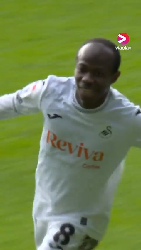 Den tidigare IFK Göteborg-spelaren Malick Yalcouyé gjorde sitt första mål för Swansea i helgen ⚽️
