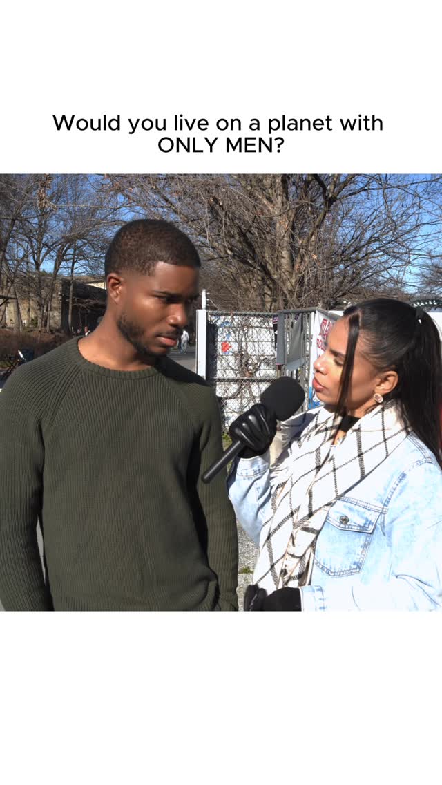 He said no women, no planet 🤣🤣🤣