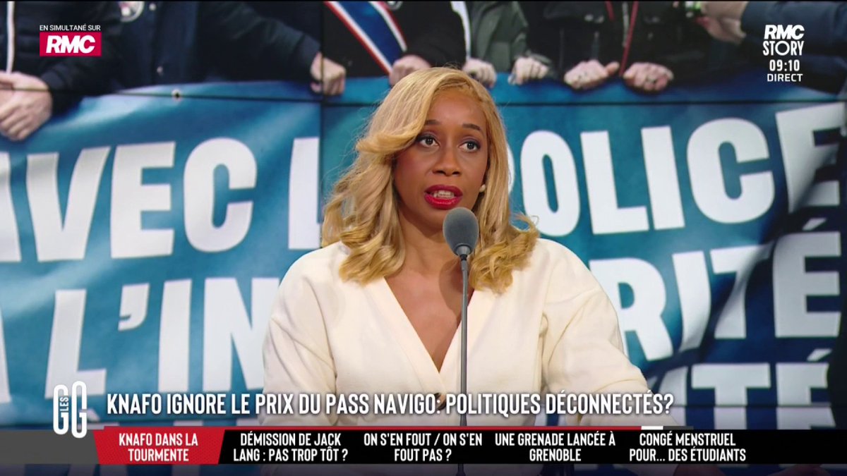 🚨 Sarah Knafo ne connaît pas le prix du passe Navigo. 🗣️ Joëlle Dago-Serry : "Si t'as 30 ans, que t'es parisienne et que tu connais pas le prix du Navigo, la campagne s'arrête là ! Tu ne peux pas être maire. C'est fini, c'est terminé." #GGRMC