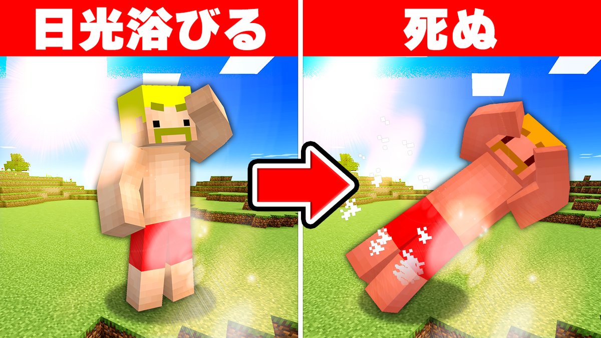 日陰でしか生きられない体になっちゃった!? 真っ黒な影になったドズル社メンバーがエンドラ討伐に挑戦! 少しでも明るいとダメージを受けてしまう超鬼畜な世界で、エンドラを倒すことはできるのか!? 🦍🍆ドズル社チャンネル🍌☃️🐷 本日2/9(月)18:15からプレミア公開!
