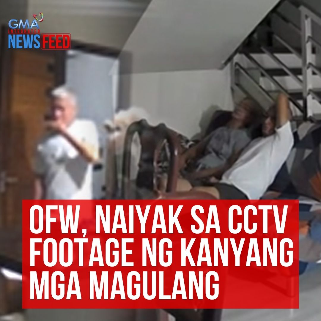 Ito ang heartbreak ng maraming OFWs. Pabalik na raw ang factory worker na si Stephanie sa Czech Republic nang maisipan niyang i-check ang CCTV sa kanilang bahay para kamustahin ang lagay ng kaniyang mga magulang. Nakangiti naman daw ang kaniyang Daddy at Mama nang siya'y magpaalam. Pero iba ang nakita niya sa CCTV footage. Panoorin 'yan sa video.