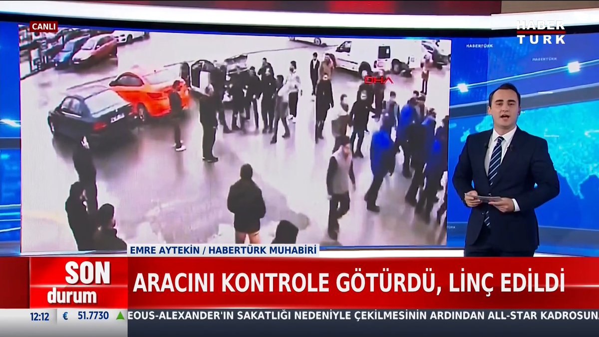 Araç muayene istasyonunda polise darp Polis dakikalarca darp edildi, darbedilen polis memuru hayatını kaybetti.