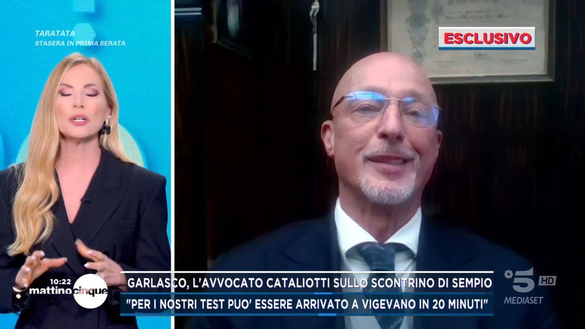 Sempio la mattina del delitto va a Vigevano per acquistare un libro, ma non ricorda il titolo #Mattino5 #Garlasco