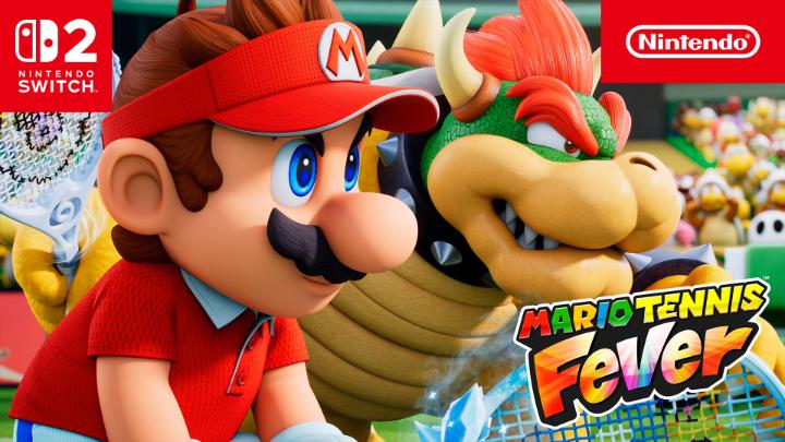 Fuego, hielo, lodo e incluso huracanes: ¡en estas imágenes que nos llegan derechitas del estadio no falta de nada! Prepárate para partidos muy bizarros en #MarioTennisFever, ¡que se lanza esta misma semana!