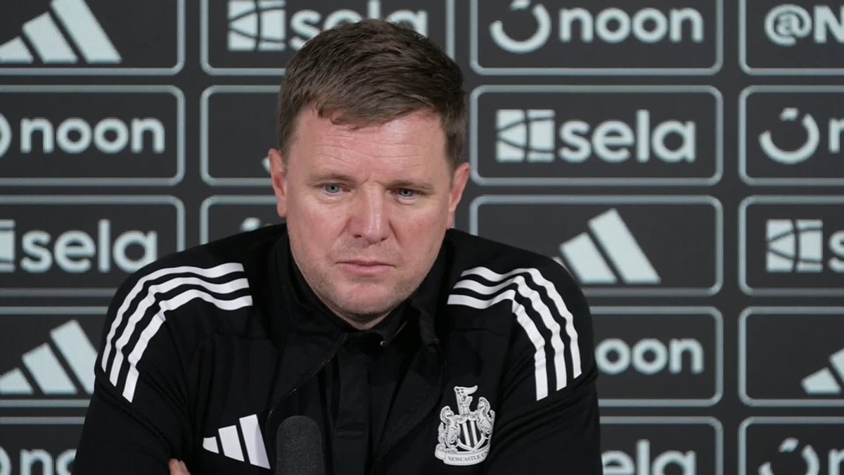 "No doubt in my mind, that's why i'm sat here" Eddie Howe says he would 'step aside' if he didn't feel he was the right man to lead Newcastle United 🎙️