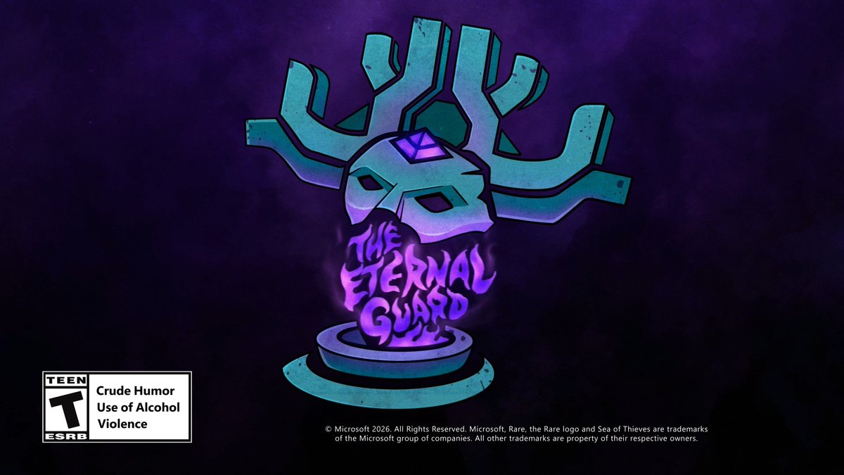 Yet another new track has awoken in the official Sea of Thieves soundtrack... 'The Eternal Guard' is now available to stream or buy now from your platform of choice. 🎵