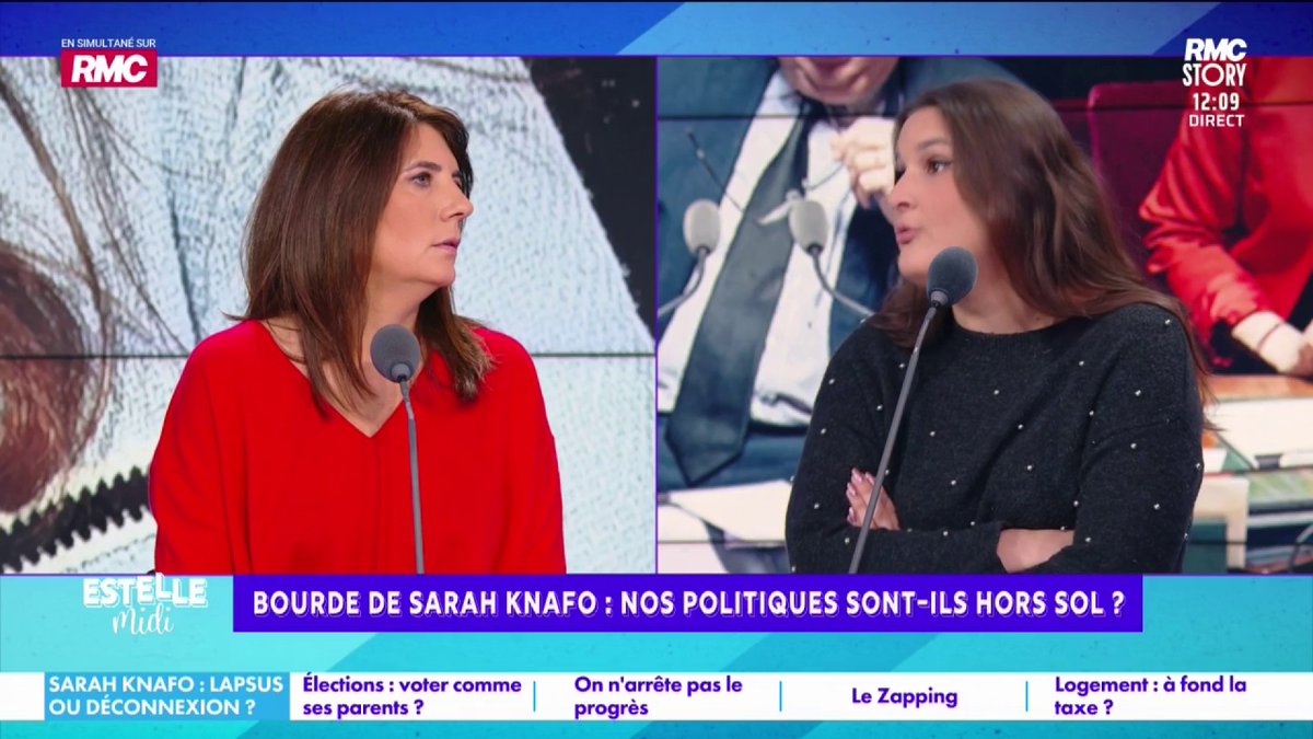🫢 Bourde de Sarah Knafo 🎙️ Juliette Briens : "Elle est tombée dans un piège journalistique... Sarah Knafo est en pleine dynamique et du coup elle fait peur à tout le monde ! Je pardonne plus facilement ça à Sarah Knafo qu'à Anne Hidalgo qui voyage à Tahiti !" #EstelleMidi