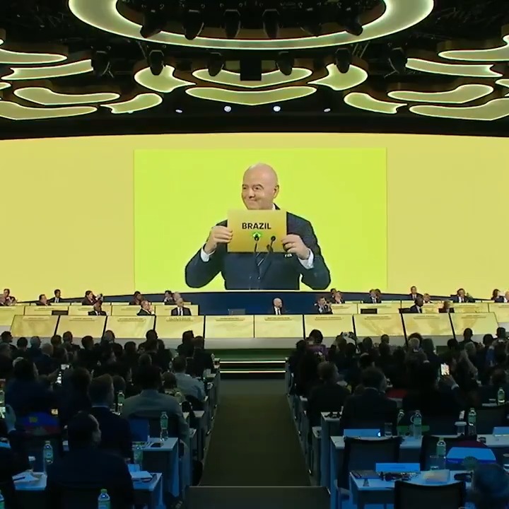 The FIFA Women's World Cup 2027 is 500 days away! 🤩 The moment Brazil were announced as hosts... 🇧🇷