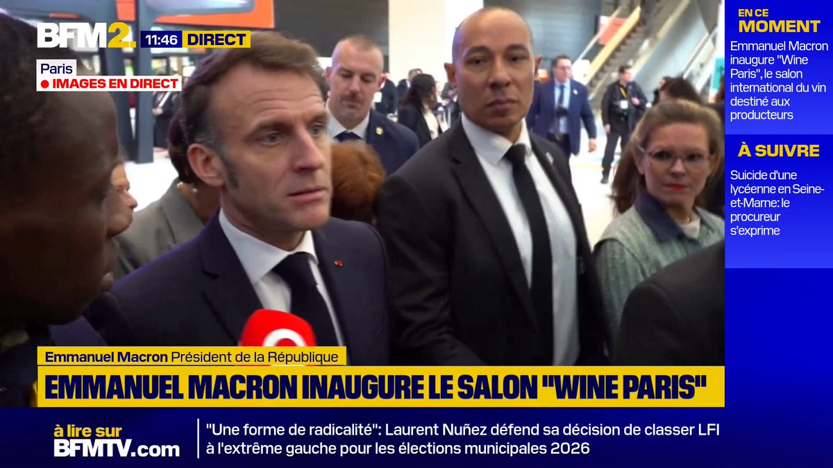 🚨ALERTE INFO « Je pense surtout aux victimes [..] mais je vois que derrière ça alimente le complotisme » déclare Macron sur l’affaire Epstein On en viendrait presque à se demander si les éléments de langage des fact-checkers ne viennent pas de l’Élysée.