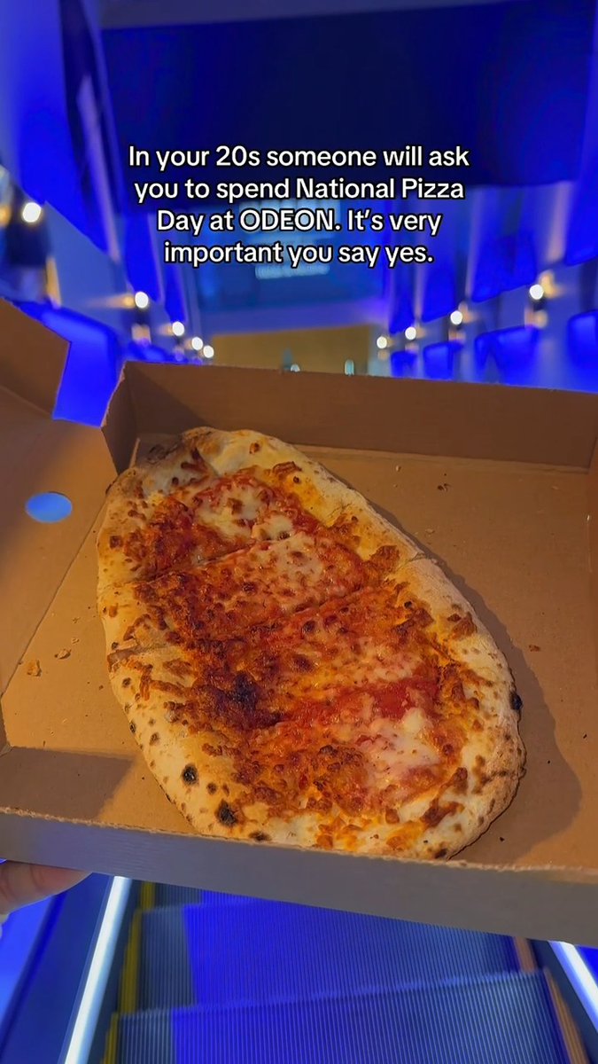 Happy National Pizza Day 🍕 Skipping the ODEON pizza today would be rude.