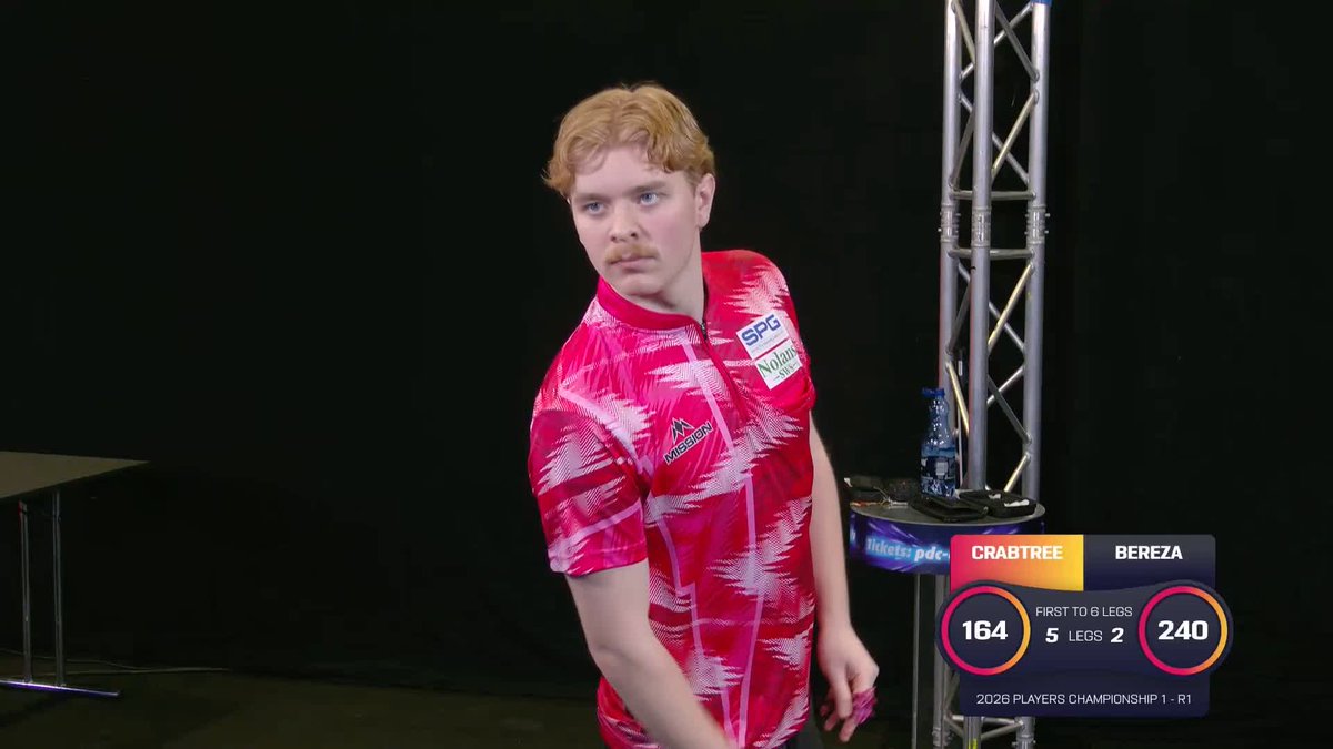 CRABTREE BREEZES PAST BEREZA! Cam Crabtree eases past new Tour Card Holder Filip Bereza 6-2 thanks to a dominant scoring performance! 📺 #PC1