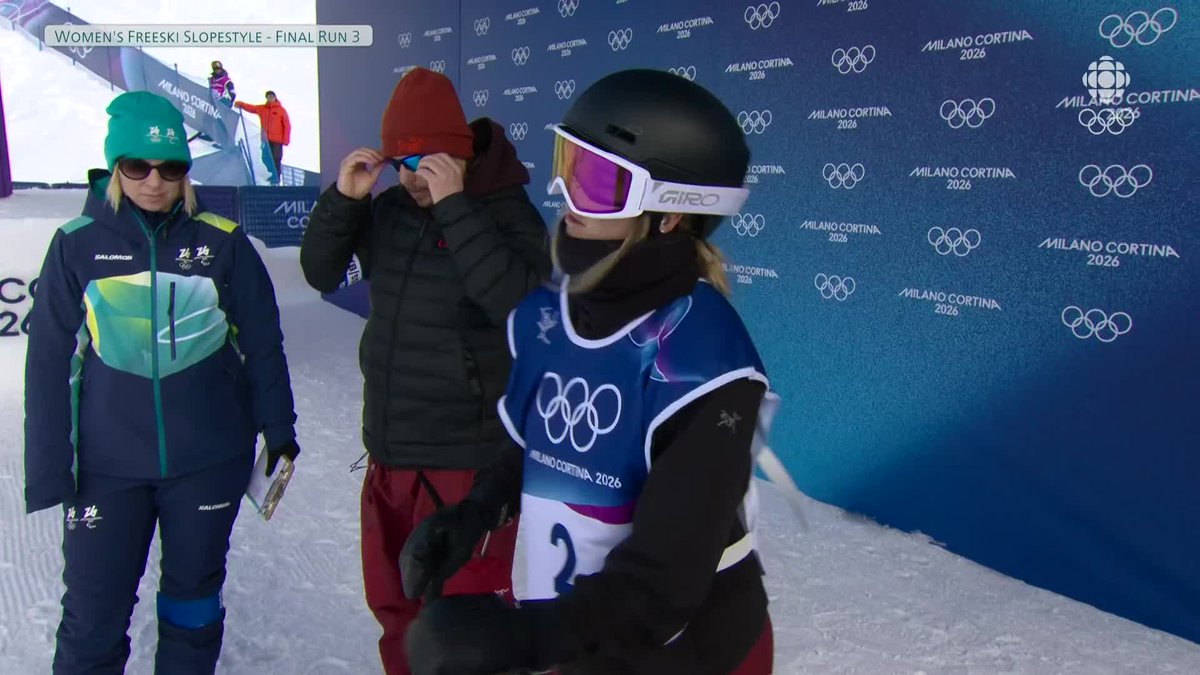 Here is Megan Oldham’s bronze medal run 🇨🇦
