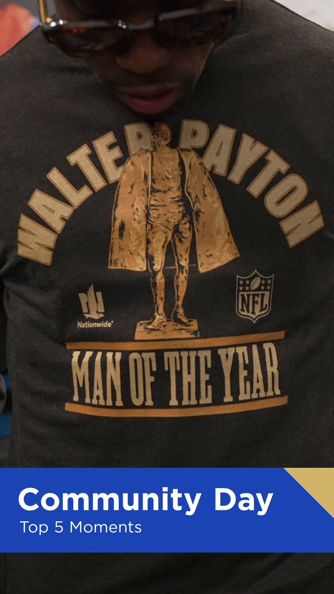 What was the best moment from the Walter Payton NFL Man of the Year Community Day? There were too many good ones, so here’s our top 5.