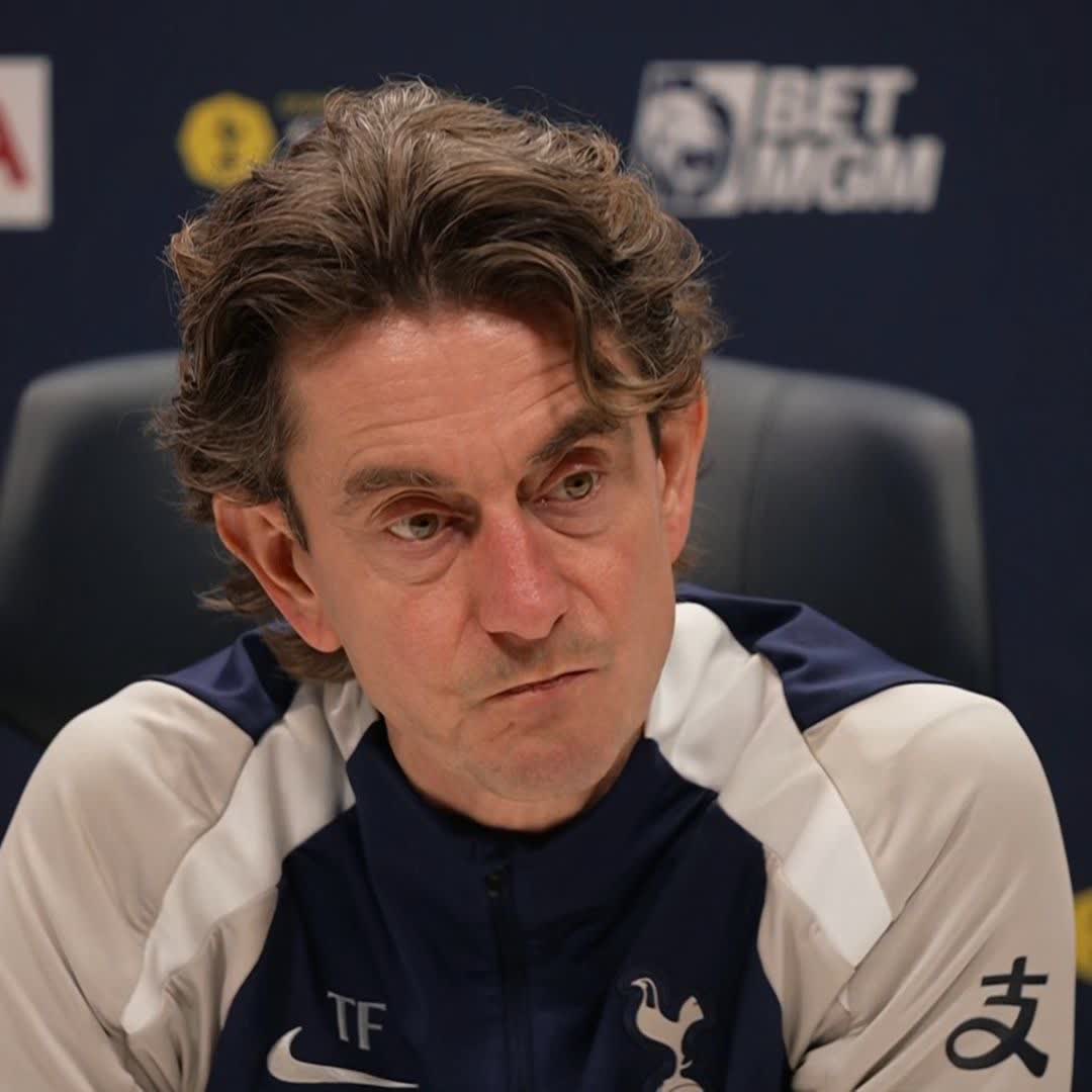 "There's no doubt we're desperate to win games" Does Thomas Frank think Spurs are now in a relegation battle? 🎙️