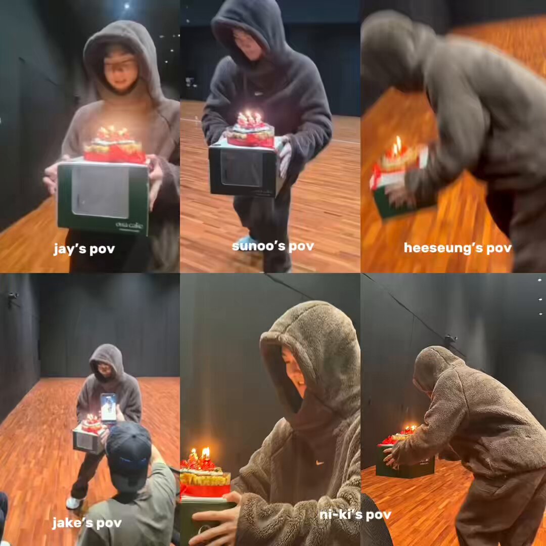 the members’ pov celebrating jungwon’s birthday 🥹😭