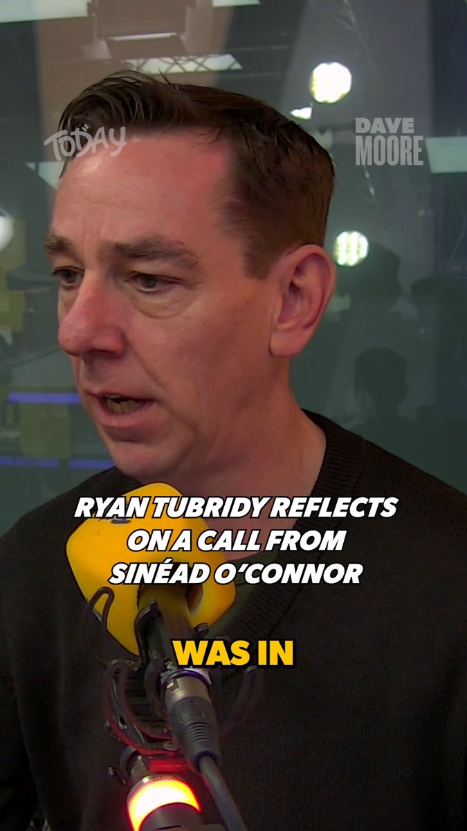 Ryan Tubridy spoke to Dave about a phone call he received from Sinéad O’Connor, reflecting on her words and perspective at the time. #RyanTubridy #SineadOConnor #TodayFM