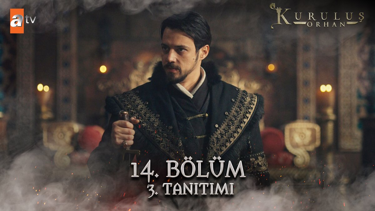 “Kanla hükmeden kanla muamele görür.” 14. Bölüm 3. Tanıtımı #KuruluşOrhan yeni bölümüyle Çarşamba saat 20.00'de atv’de! 🔥 atv
