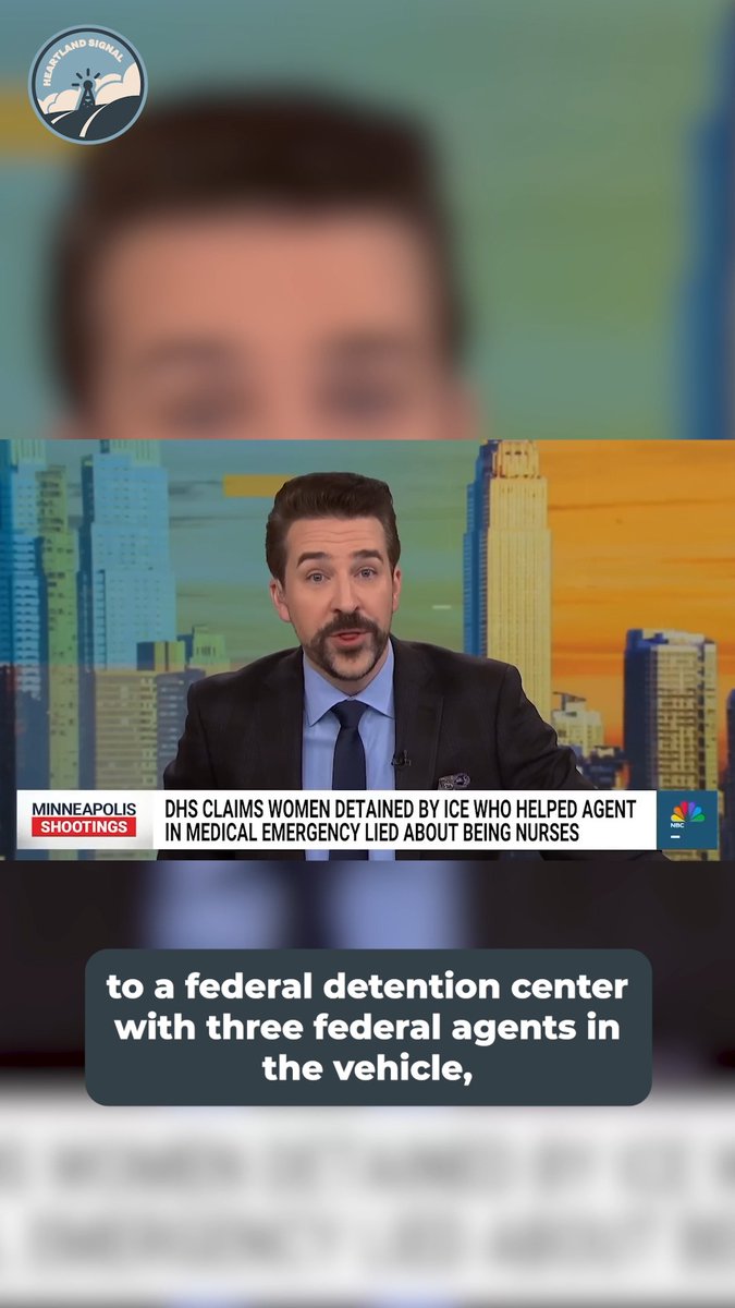 The Department of Homeland Security calls two Minnesota women liars after they allegedly provided emergency medical attention to an ICE agent while he was having a seizure. The women's claims are supported by video evidence verified by NBC News.