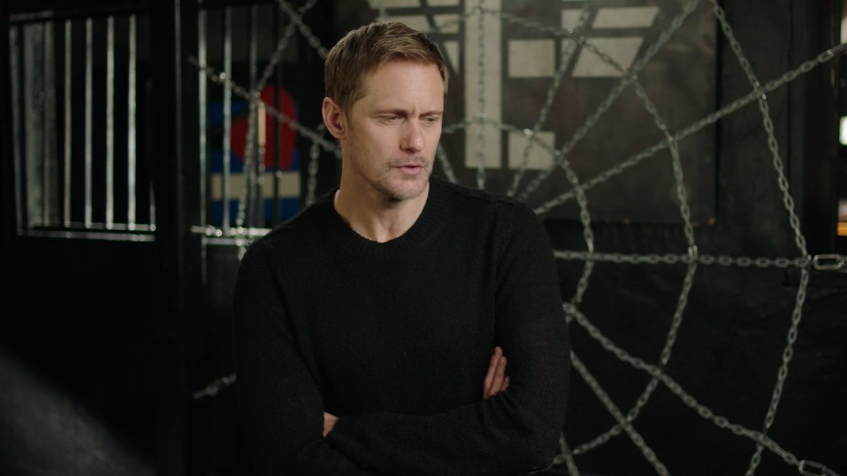 "There was a nice contrast going from an orgy in the woods to Sunday roast with the in-laws." An exclusive first look at PILLION with Alexander Skarsgård, Harry Melling, and writer/director Harry Lighton. Now playing in select theaters. Nationwide February 20.