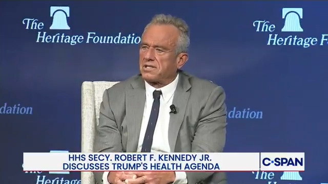 RFK Jr.: “We’re not starting a nanny state. If you live in this country, you ought to be able to buy a Coca-Cola if you want one, or eat a Krispy Kreme donut. But we’re going to tell you it’s not good for you.”