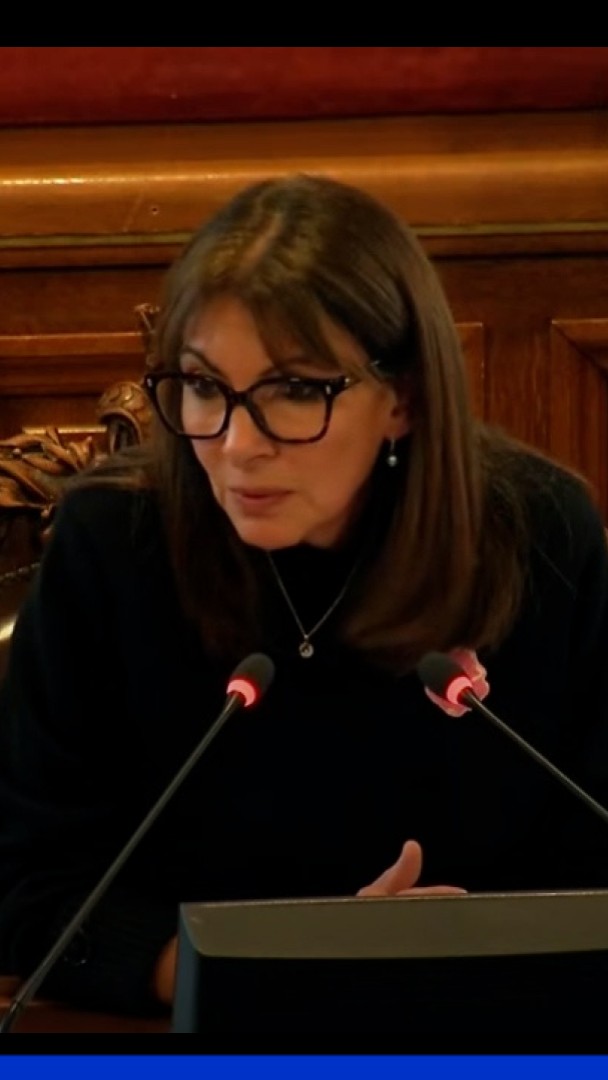 Municipales 2026: pour son dernier discours, Anne Hidalgo s'en prend à Rachida Dati