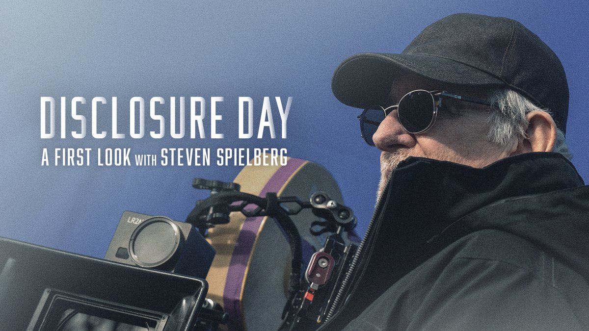 Steven Spielberg has spoken about his new film ‘DISCLOSURE DAY’ for the first time. “[People have] completely fascinatined with ‘are we alone or are we not alone?’ And if someone knows we’re not alone, why haven’t we been told?”