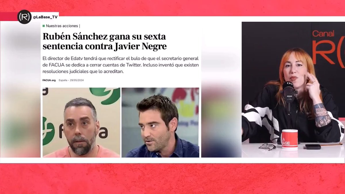 ¿Por qué llaman 'El condenas' al ultra Javier Negre? Hablamos del difusor de bulos patrocinado por PP y VOX que ahora esparce odio también en México y Argentina 👇🏽 📺 LA BASE |