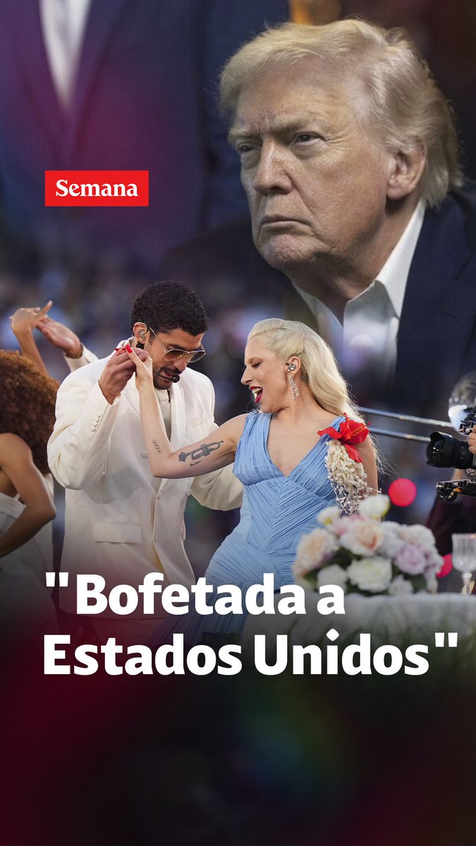 El presidente de Estados Unidos, Donald Trump, cuestionó el show de Bad Bunny en el Súper Bowl y lo catalogó como una bofetada para Estados Unidos. Los detalles en este video.